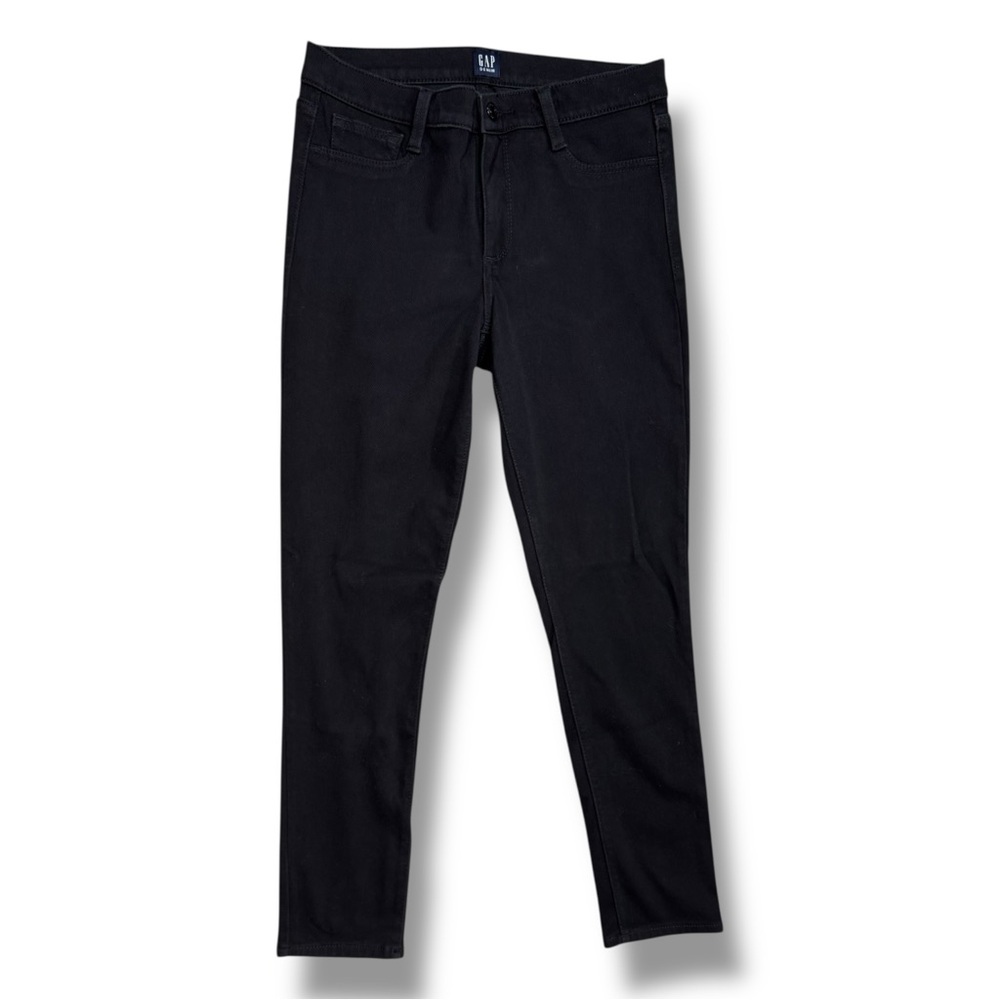 Gap Black Denim Skinny Knit Legging Jeans Women’s Size 29